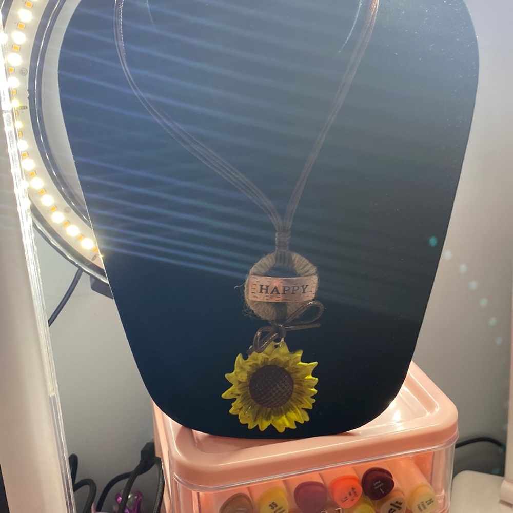 Happy sunflower, necklace